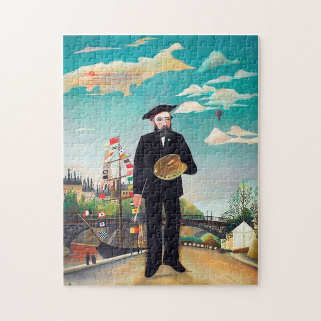 Puzzle Autoportrait, Paysage, Rousseau (Vertical)