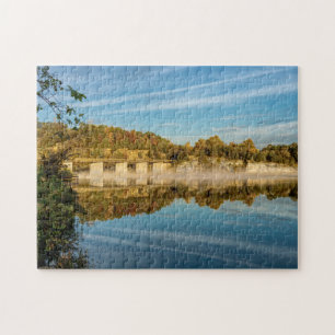 Puzzle Autumn Glow Lake Springfield