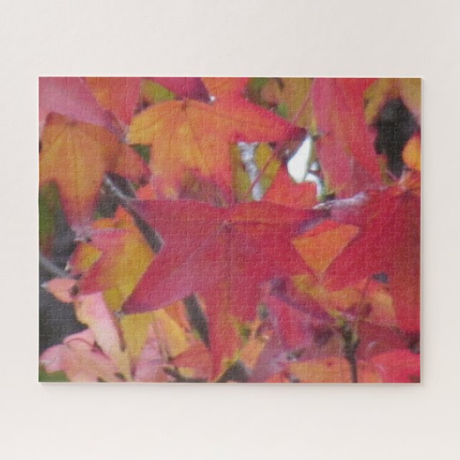 Puzzle - Autumn Leaves (Horizontal)