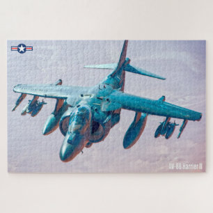 Puzzle AV-8B HARRIER II (20 x 30 POUCES)