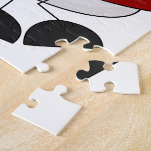 Puzzle avec boîte cadeau, 30 pièce surdimensionnée