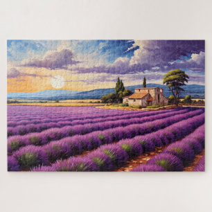 Puzzle avec charme lavande Provence France
