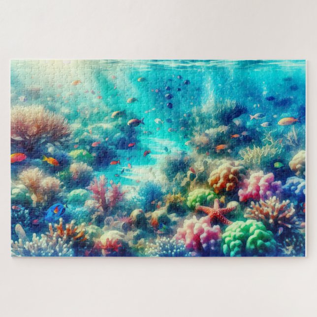 Puzzle avec giftbox 20 po x 30 po (Horizontal)