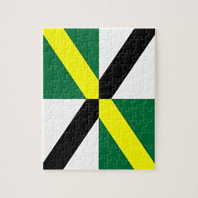 Puzzle avec le drapeau de Monterey City (Vertical)