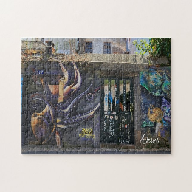 Puzzle Aveiro Street Art Portugal (Horizontal)