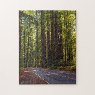 Puzzle Avenue de séquoia géant la Californie