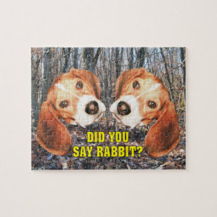 Puzzle Avez-vous dit le lapin ? Beagle