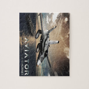 Puzzle Avion de chasse du frelon F-18