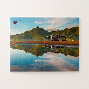 Puzzle Avion de guerre américain Samoa