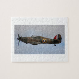 Puzzle Avion Hurricane Fighter Avion militaire 2ÈME GUERR