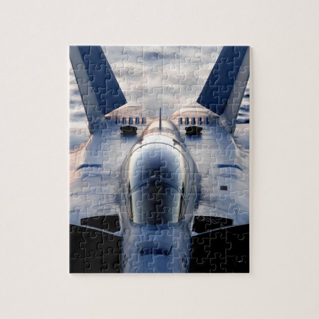 Puzzle Avion militaire (Vertical)