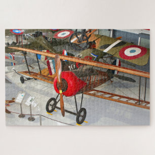 Puzzle avion vintage