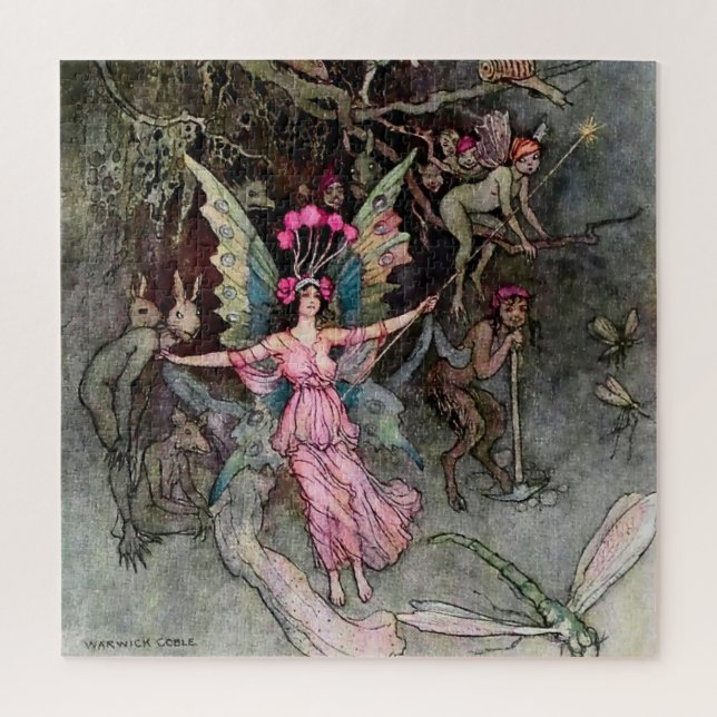 Puzzle « Away Down Under » par Warwick Goble (Vertical)