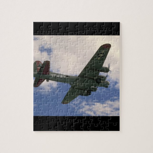 Puzzle B17 pilotant des avions d'Overhead_WWII (Vertical)