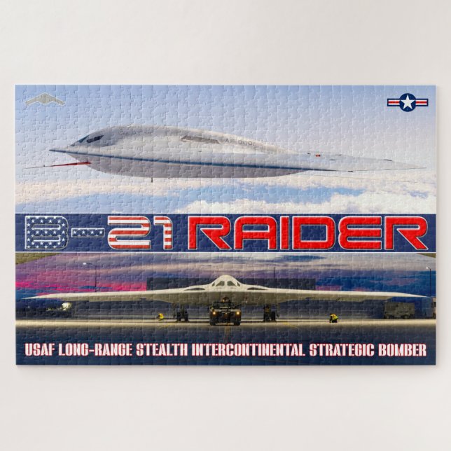PUZZLE B-21 RAIDER (Horizontal)