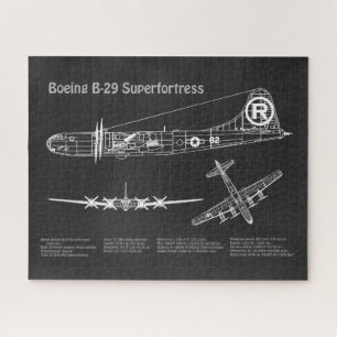 Puzzle B-29 Superforteresse - Plan directeur de l'avion P