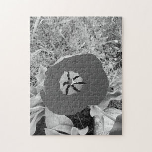 Puzzle b + w tulipe