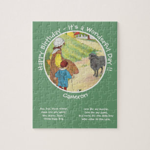 Puzzle Baa, Baa, Black Sheep Anniversaire Collection