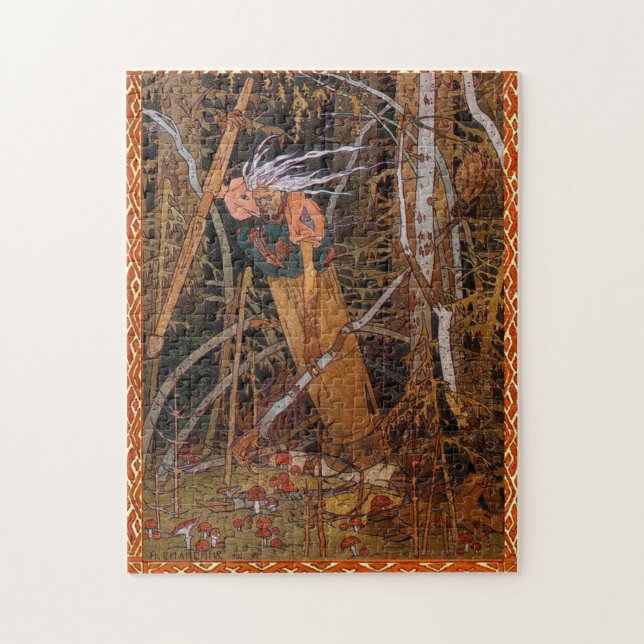 Puzzle Baba Yaga - Vasilisa Belle Par Ivan Bilibin (Vertical)