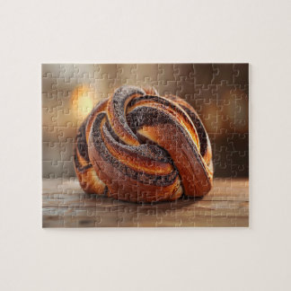 Puzzle Babka Cake Eastern Europe Tasty Food Photo