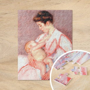 Puzzle Baby John Être nourri   Mary Cassatt