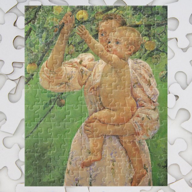 Puzzle Baby Reaching for an Apple par Mary Cassatt (Créateur téléchargé)