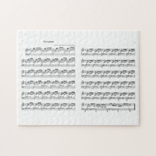 Puzzle Bach the Well Tempered Clavier Prealudium 1 C-dur