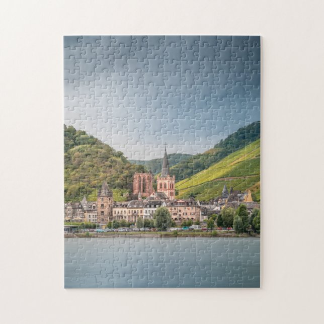 Puzzle Bacharach am Rhein - Allemagne (Vertical)