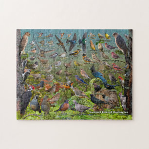 Puzzle Backyard Birds of Washington