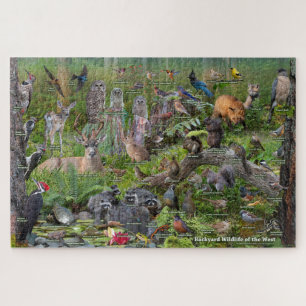 Puzzle Backyard Wildlife of the West