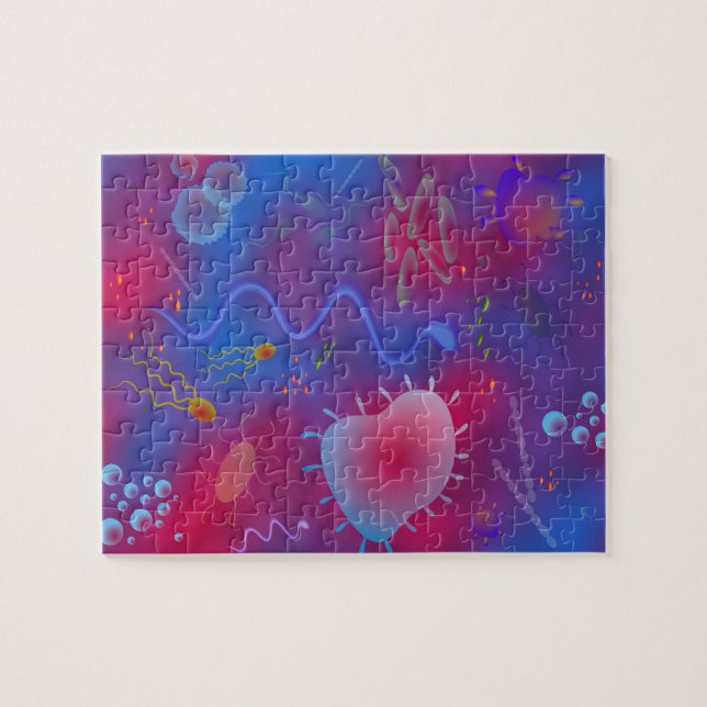 Puzzle Bactéries (Horizontal)