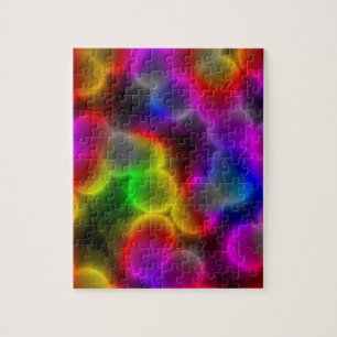 Puzzle Bactéries colorées