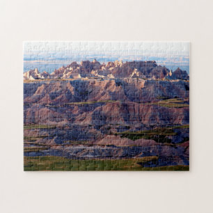 Puzzle Badlands Sunset Dakota du Sud.