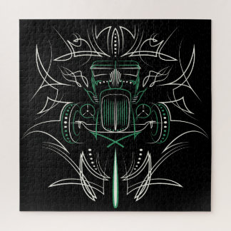 Puzzle Baguette chaude à rayures