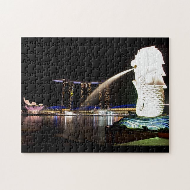 Puzzle Baie de Marina de Singapour (Horizontal)