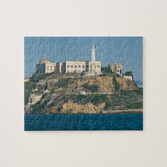 Puzzle Baie de San Franciso de prison d'île d'Alcatraz (Horizontal)