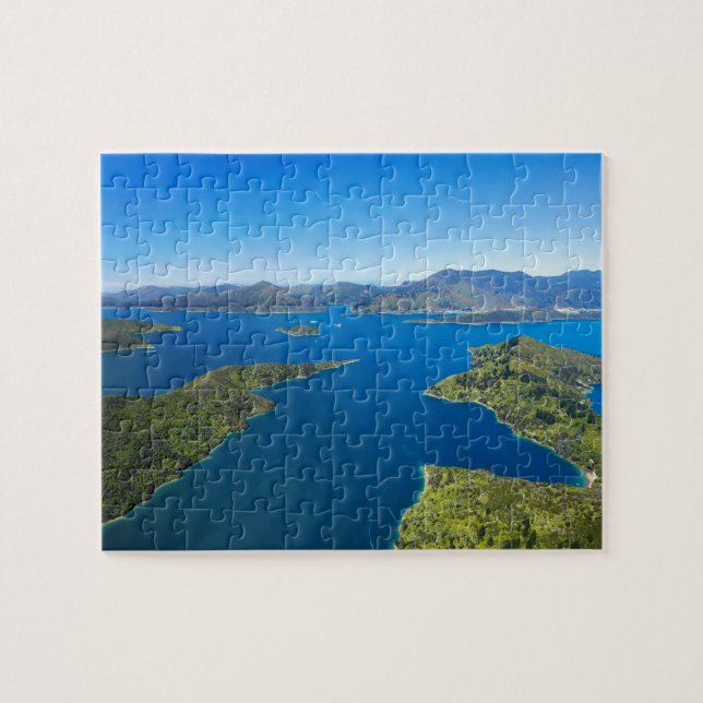 Puzzle Baie de Torea, détroit de Queen Charlotte, Marlbor (Horizontal)