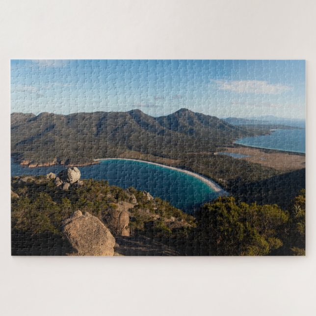 Puzzle Baie de Wineglass, Tasmanie, 1014 pièces (Horizontal)