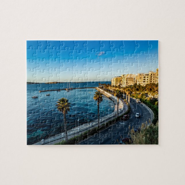 Puzzle Baie Saint-Paul, Malte (Horizontal)