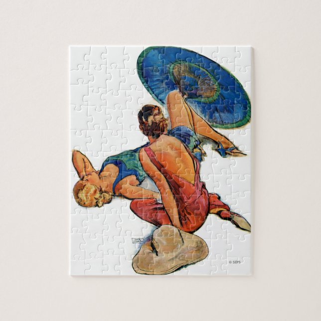 Puzzle Baigneurs (Vertical)