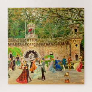 Puzzle Bailando vals en la Quinta da Regaleira (Portugal)