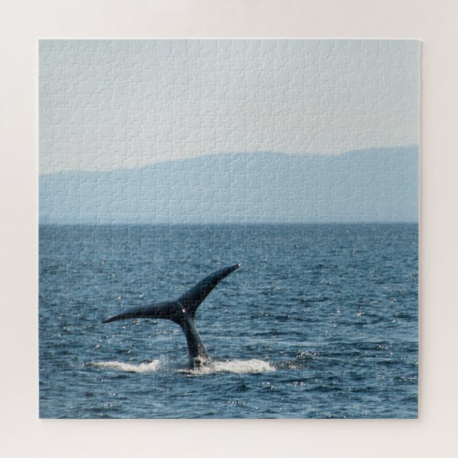 Puzzle Baleine à bosse Conte Pittoresque Alaska Jigsaw Pu (Horizontal)