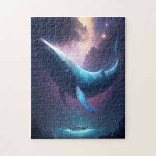 Puzzle Baleine Dans Le Ciel L'Art Imaginaire