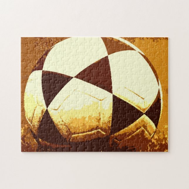 Puzzle Balle de football - Football Populaire Monde Sport (Horizontal)