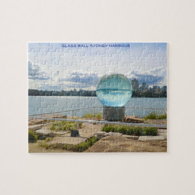 Puzzle Balle en verre Sydney Harbour Australie (Horizontal)