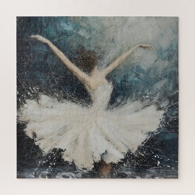 Puzzle Ballerina Dance Art Abstrait (Vertical)