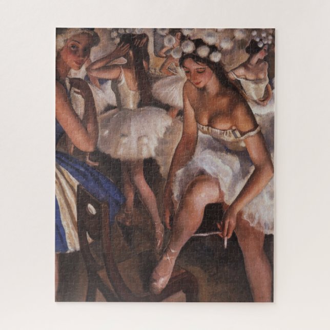 Puzzle Ballerinas dans la salle à manger (par Serebriakov (Vertical)
