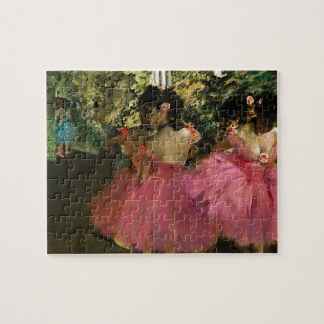 Puzzle Ballerinas en rose par Edgar Degas (Horizontal)