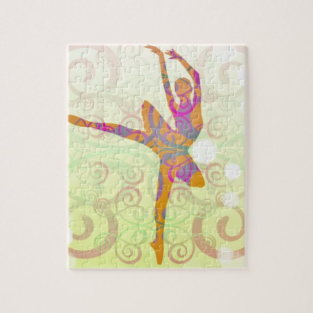 Puzzle Ballerine élégante de danse (Vertical)