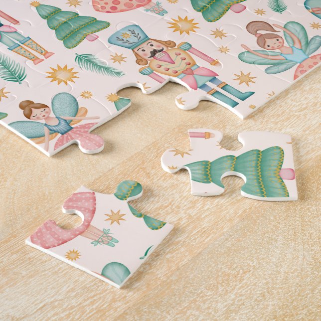 Puzzle Ballet et fées de craquelins sur Arrière - plan de (Côté)